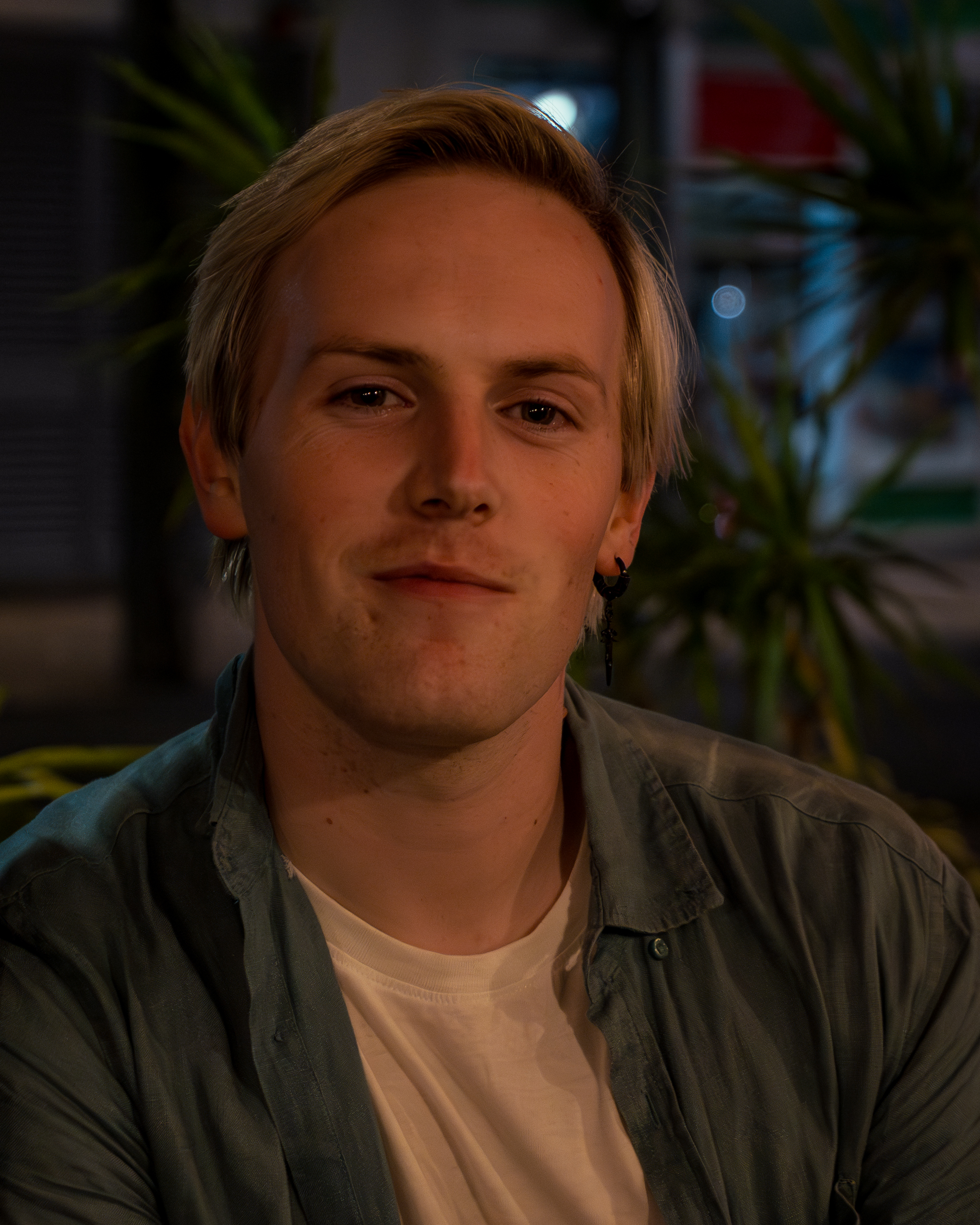 Portrait of Liam, the photographer behind Crossfade Photography